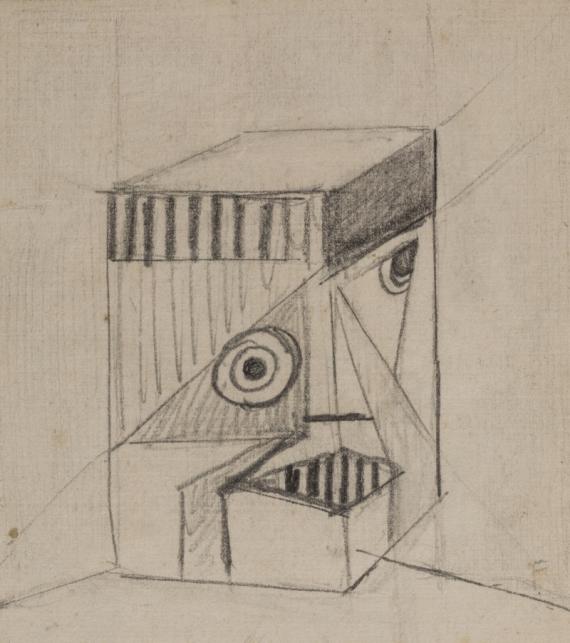 - Masque cubiste